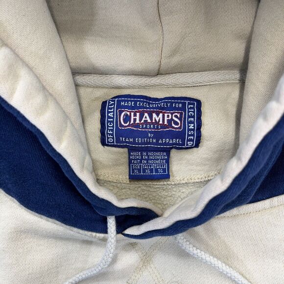 Vintage Notre Dame Fighting Irish Hoodie Mens XL Sweatshirt Champs Sportswear - Picture 4 of 11